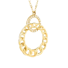 سلسلة دبل رفيع مع عرض و نجمة دهبي